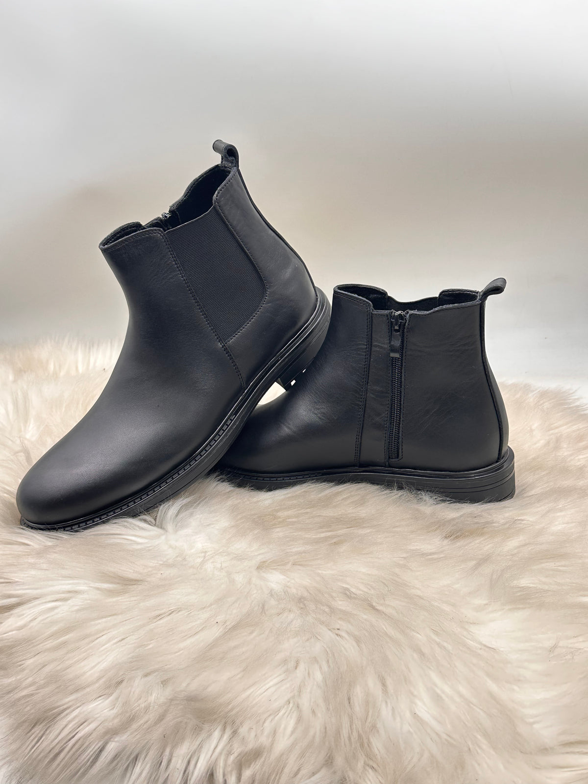 Bottine Chelsea en Cuir
