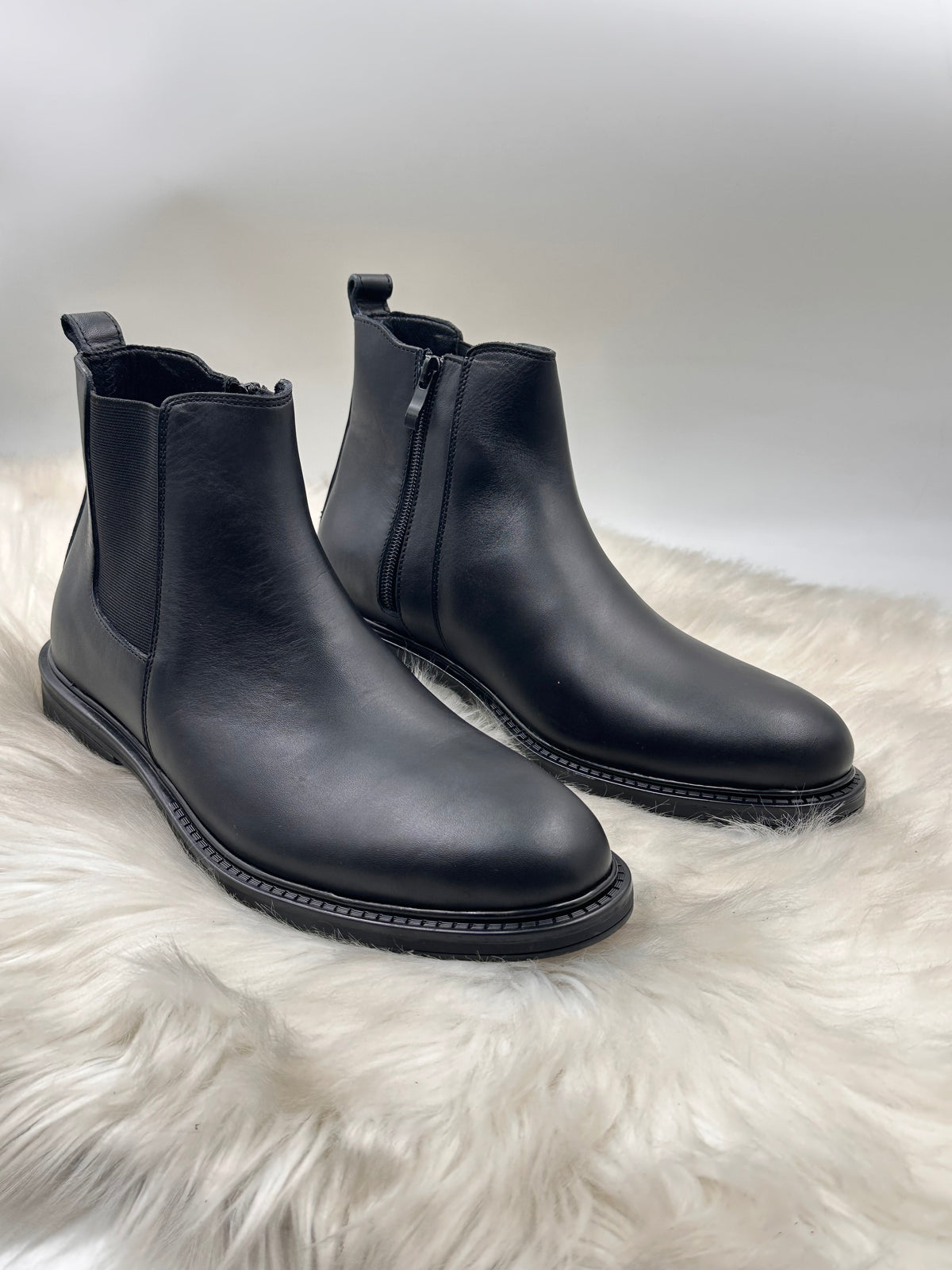 Bottine Chelsea en Cuir