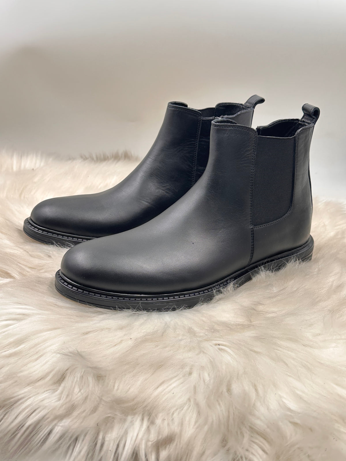 Bottine Chelsea en Cuir