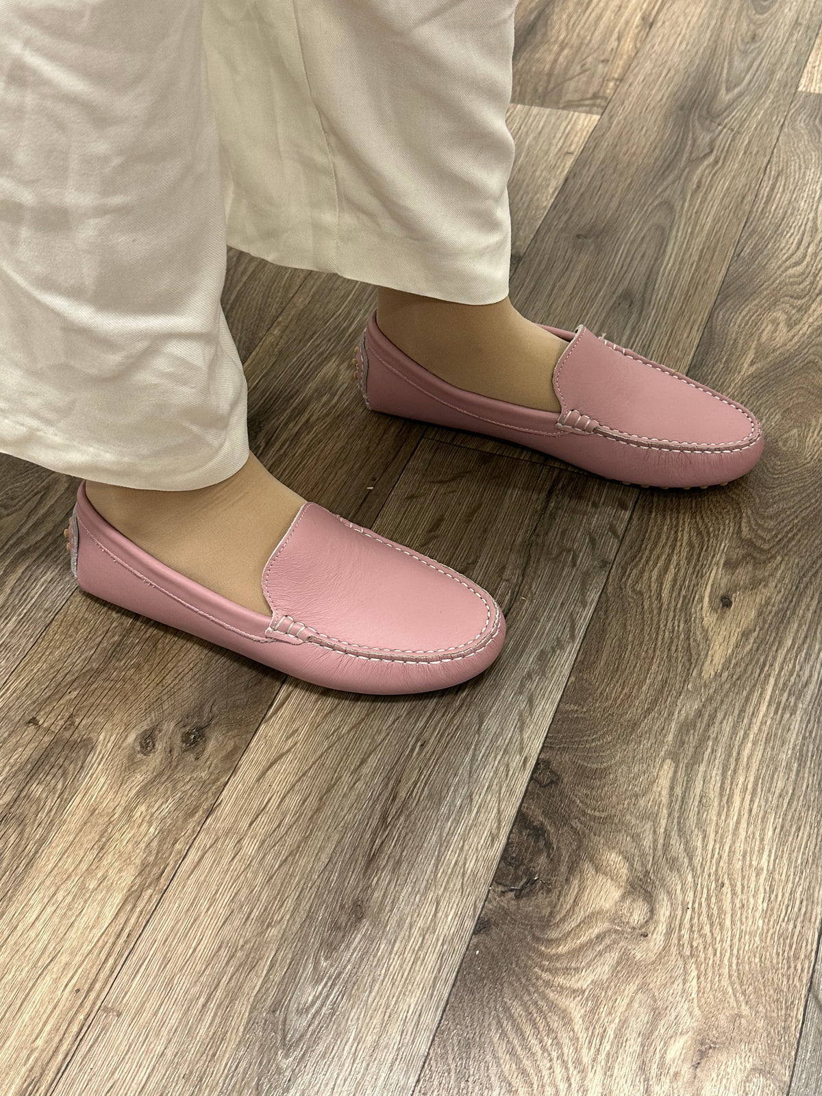 mocassin femme