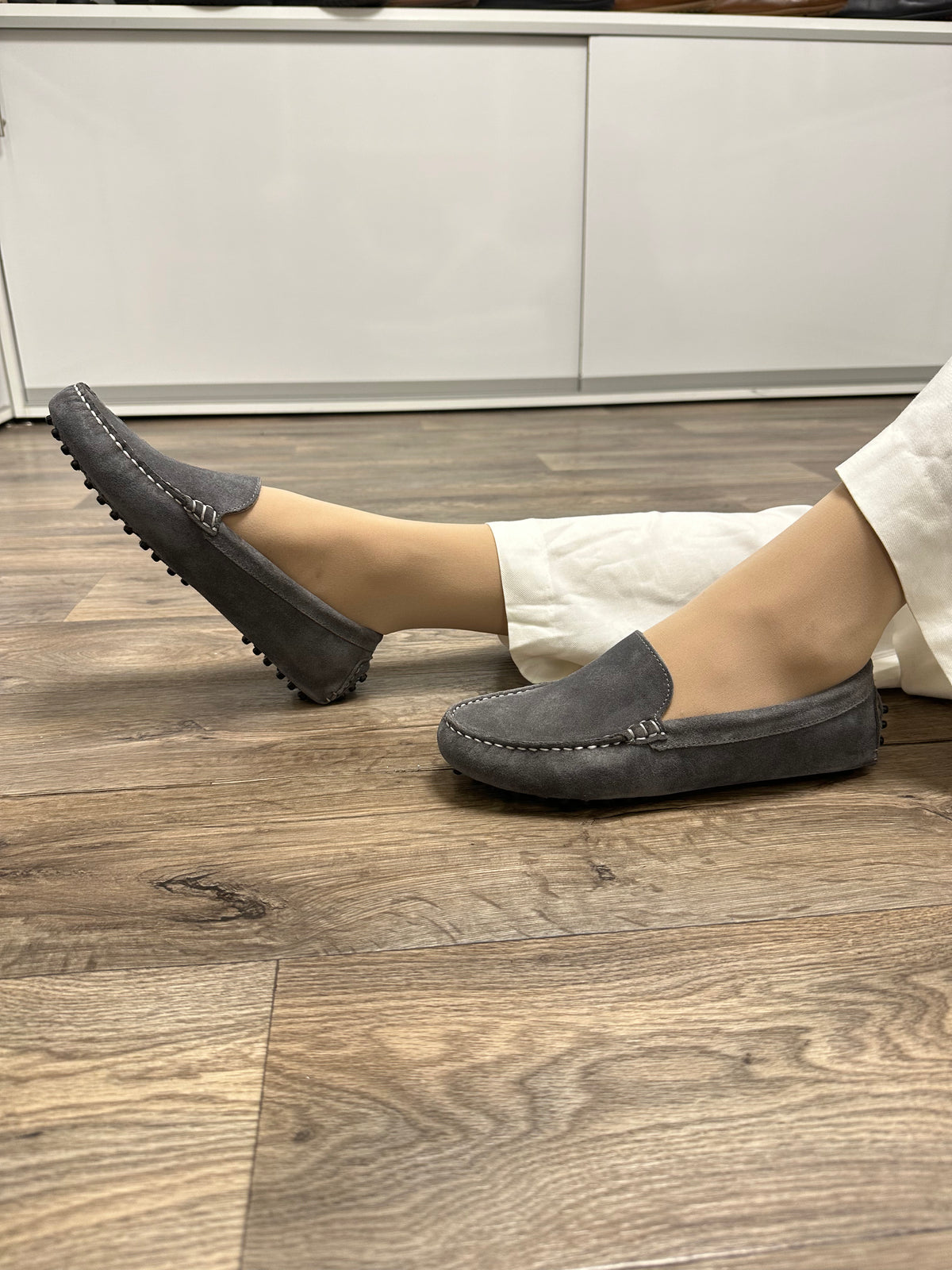 mocassin femme