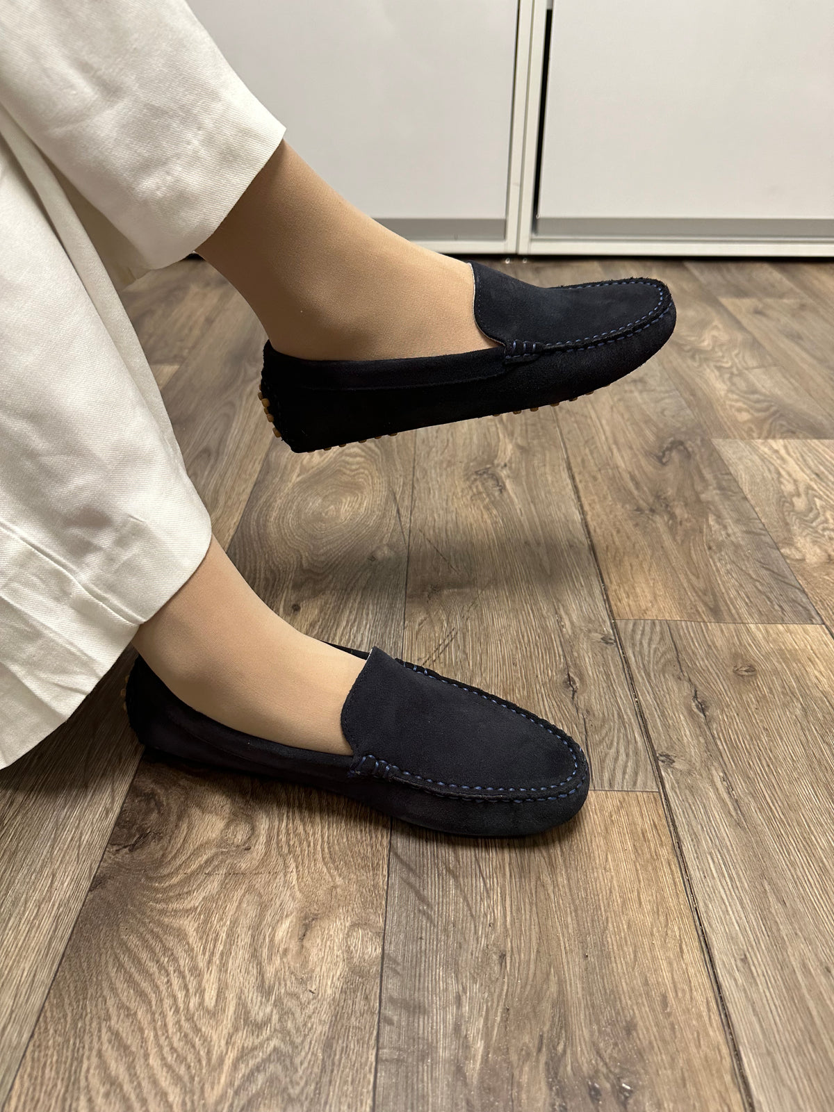 mocassin femme