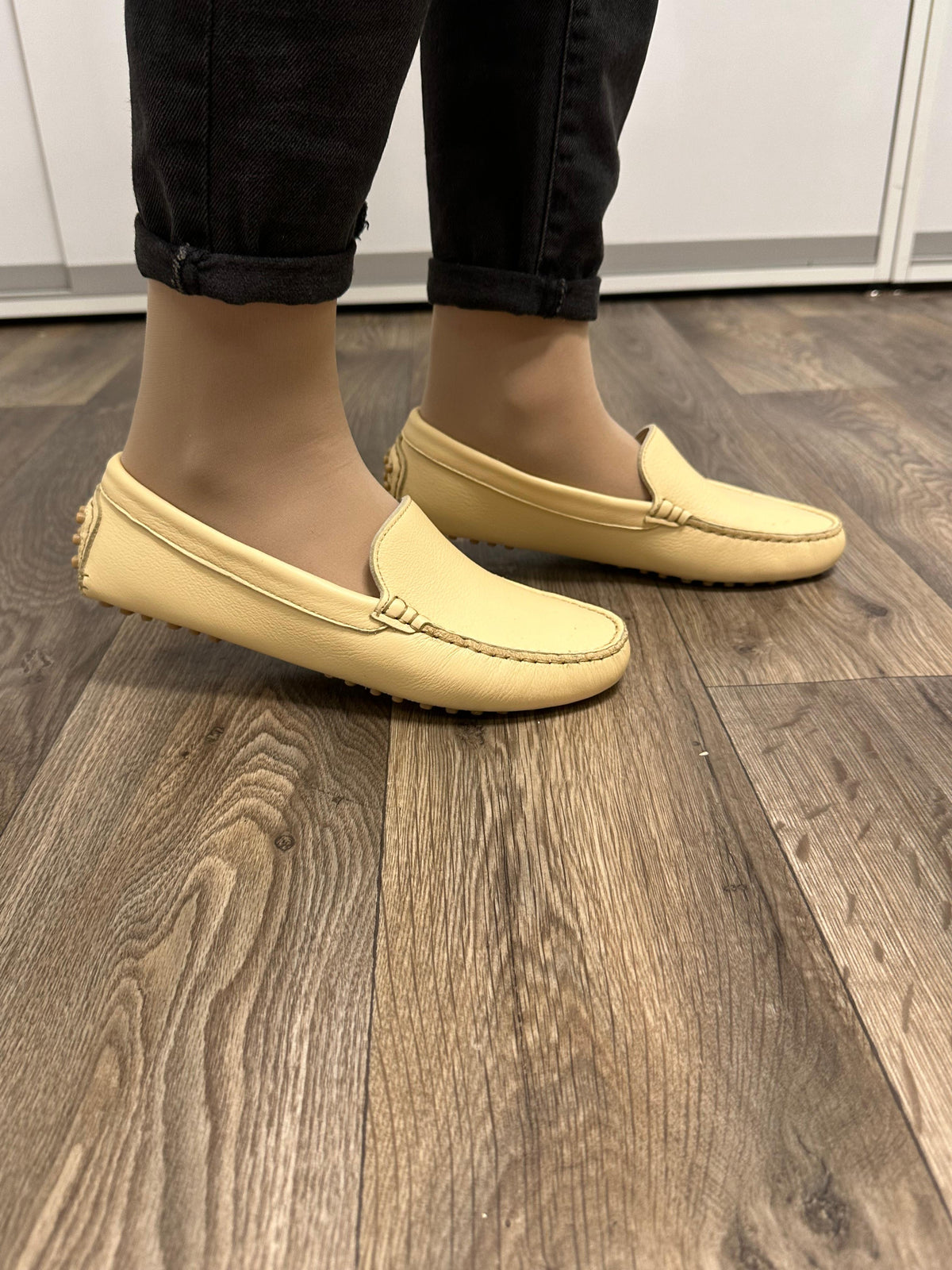 mocassin femme